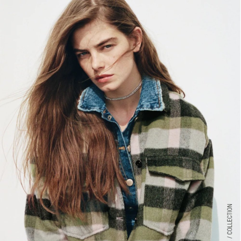 Zara Plaid Overshirt/Shacket